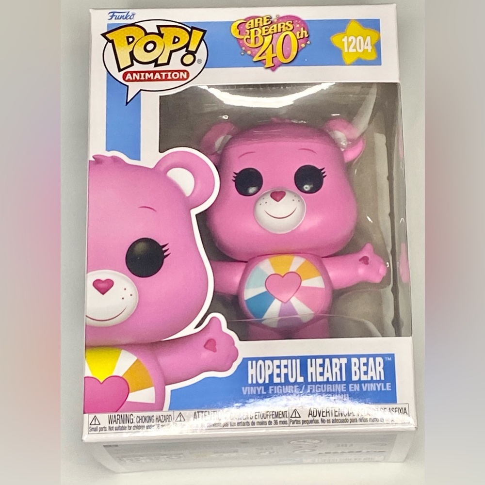 Care Bears 40th Anniversary Hopeful Heart Bear Pop! Vinyl Figure #1204